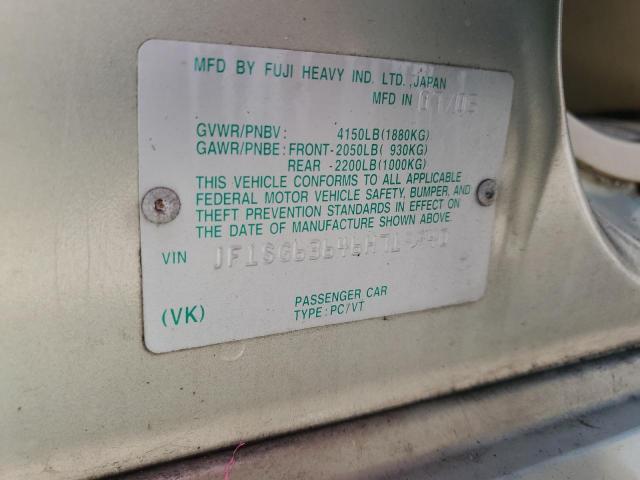 Photo 14 from auction – 2006 SUBARU FORESTER 2 with VIN JF1SG63646H719940