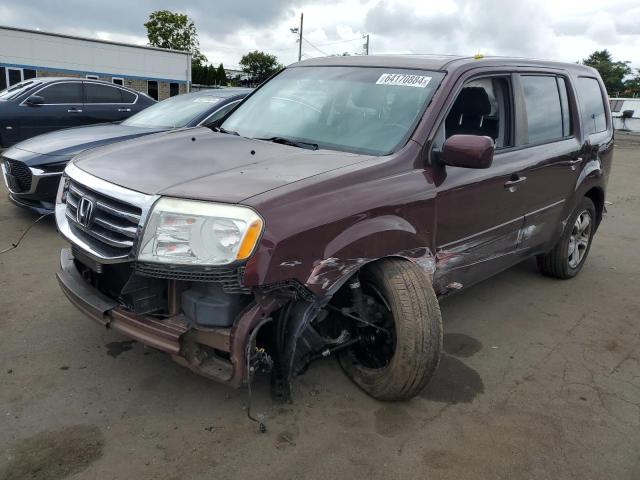 HONDA PILOT EXLN 2014 with VIN 5FNYF4H70EB002804 - Photo from auction