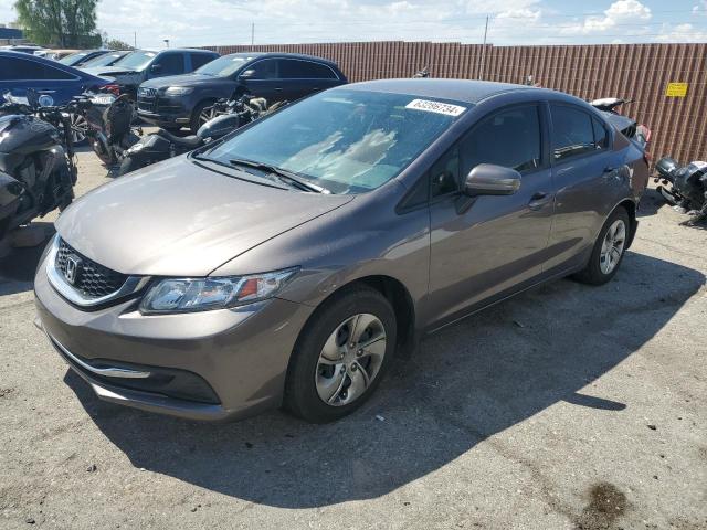 HONDA CIVIC LX 2015 with VIN 19XFB2F59FE081101 - Photo from auction