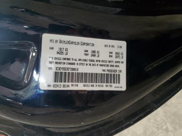 Photo 14 from auction – 2005 CHRYSLER PT CRUISER with VIN 3C3EY55E95T290818