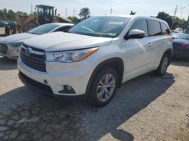 TOYOTA HIGHLANDER 2015 with VIN 5TDBKRFH2FS160083 - Photo from auction