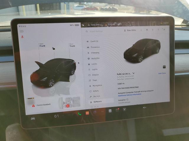 Photo 9 from auction – 2024 TESLA MODEL Y with VIN 7SAYGDEE7RF007992