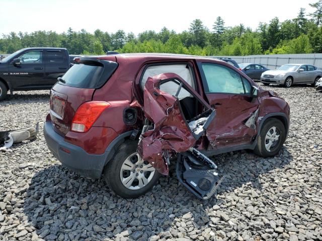 Photo 3 from auction – 2016 CHEVROLET TRAX LS with VIN 3GNCJKSB3GL257940