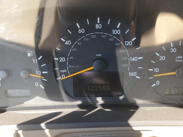 Photo 9 from auction – 2001 MERCEDES-BENZ E 320 with VIN WDBJF65J21B203693