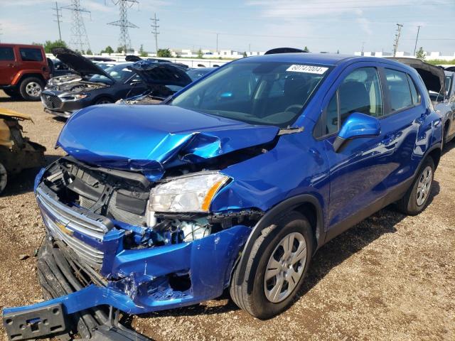 CHEVROLET TRAX LS 2016 with VIN KL7CJKSB2GB752427 - Photo from auction