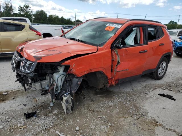 JEEP COMPASS SP 2018 with VIN 3C4NJDAB6JT100909 - Photo from auction