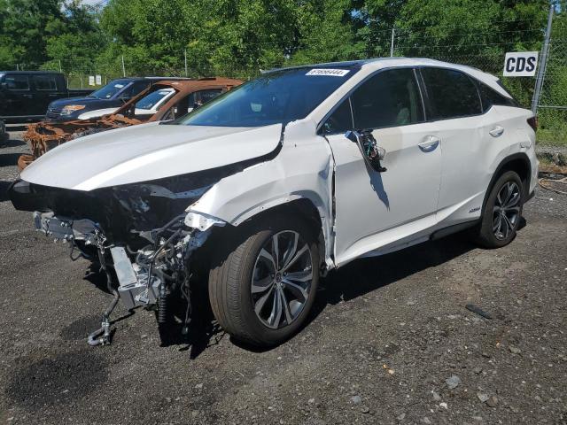 LEXUS RX 450H 2022 with VIN 2T2HGMDA1NC089711 - Photo from auction