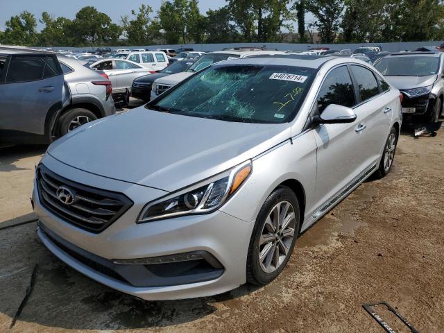 HYUNDAI SONATA SPO 2017 with VIN 5NPE34AF7HH509119 - Photo from auction