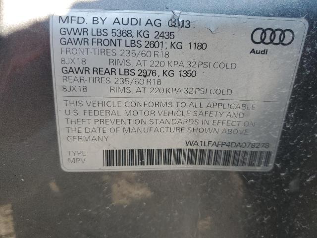 Photo 14 from auction – 2013 AUDI Q5 PREMIUM with VIN WA1LFAFP4DA078278