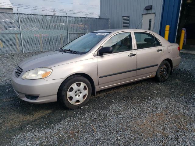 TOYOTA COROLLA CE 2003 with VIN 2T1BR32E03C757337 - Photo from auction