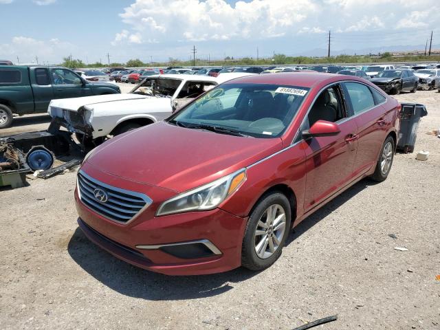 HYUNDAI SONATA SE 2016 with VIN 5NPE24AF2GH373290 - Photo from auction