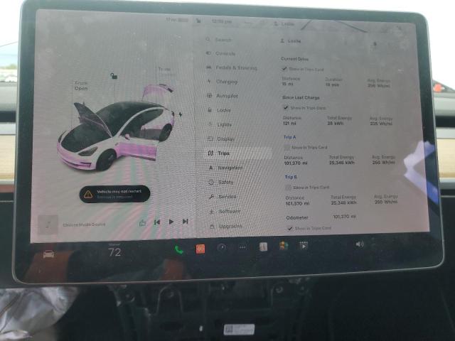 Photo 9 from auction – 2020 TESLA MODEL 3 with VIN 5YJ3E1EA2LF597499