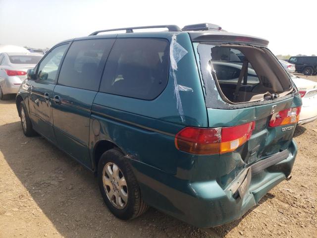 Photo 2 from auction – 2002 HONDA ODYSSEY EX with VIN 2HKRL18642H590741