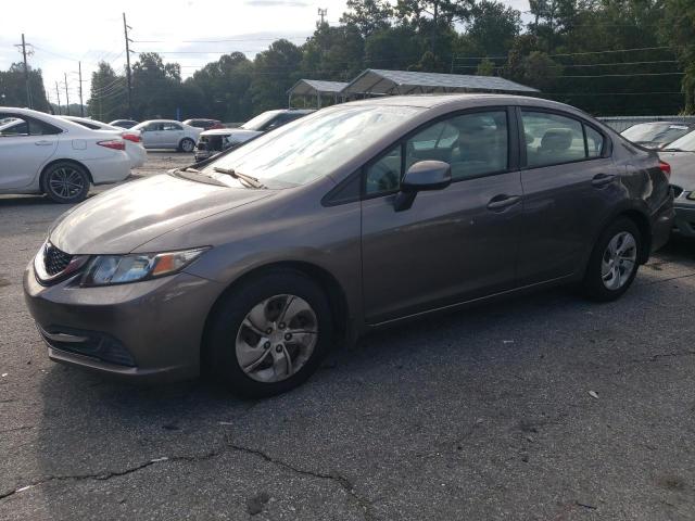 HONDA CIVIC LX 2013 with VIN 2HGFB2F59DH505847 - Photo from auction