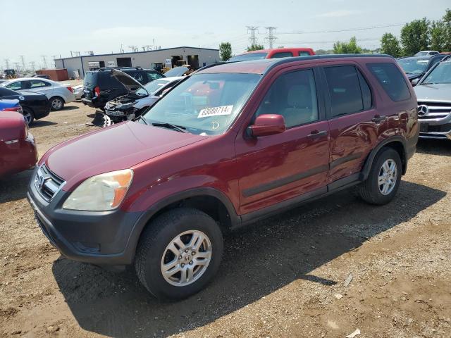 HONDA CR-V EX 2004 with VIN SHSRD78884U202356 - Photo from auction