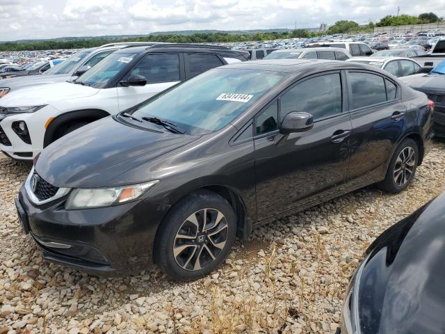 HONDA CIVIC EX 2013 with VIN 19XFB2F84DE043671 - Photo from auction