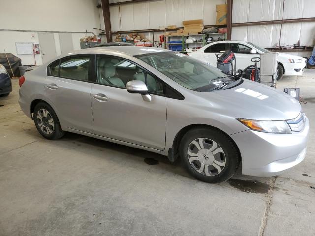 Photo 4 from auction – 2012 HONDA CIVIC HYBR with VIN JHMFB4F22CS800343