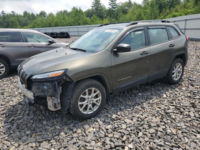 JEEP CHEROKEE S 2015 with VIN 1C4PJMAB6FW662366 - Photo from auction
