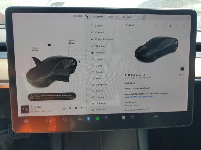 Photo 9 from auction – 2021 TESLA MODEL 3 with VIN 5YJ3E1EAXMF069467