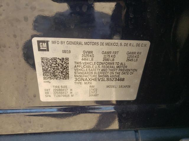 Photo 14 from auction – 2020 CHEVROLET EQUINOX LS with VIN 3GNAXHEV1LS523468