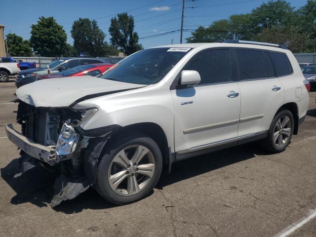 TOYOTA HIGHLANDER 2012 with VIN 5TDYK3EH0CS066952 - Photo from auction