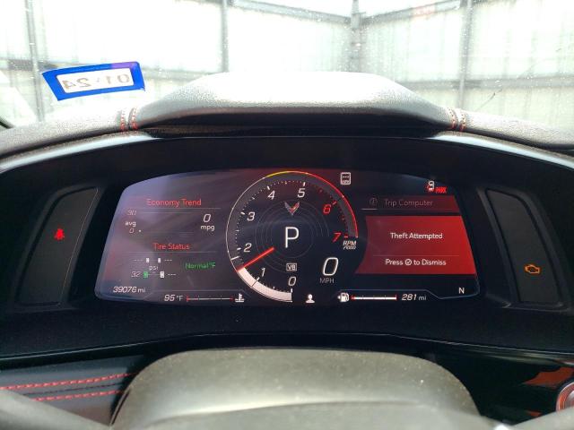 Photo 9 from auction – 2021 CHEVROLET CORVETTE S with VIN 1G1YB2D49M5102937