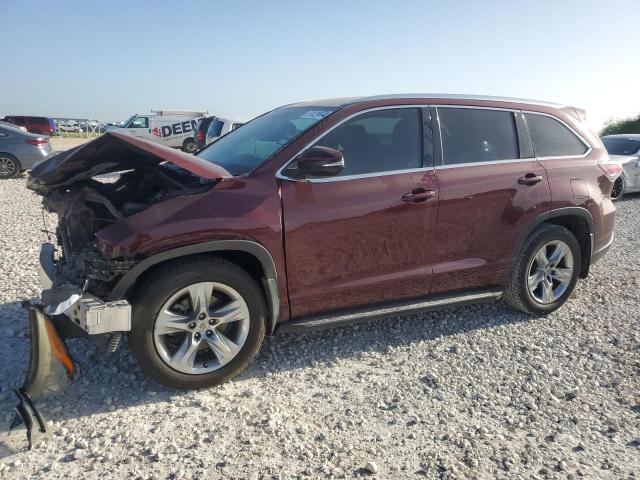 TOYOTA HIGHLANDER 2014 with VIN 5TDYKRFH5ES032154 - Photo from auction