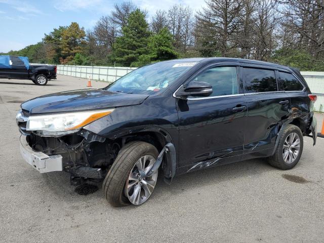 TOYOTA HIGHLANDER 2016 with VIN 5TDBKRFHXGS247697 - Photo from auction