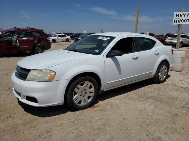 DODGE AVENGER SE 2012 with VIN 1C3CDZAB3CN322312 - Photo from auction