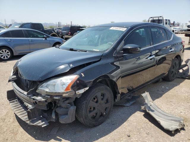 NISSAN SENTRA S 2015 with VIN 3N1AB7AP5FL689471 - Photo from auction