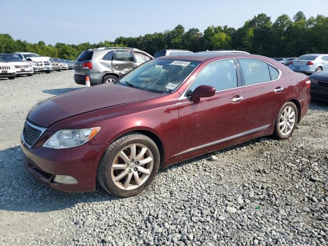 LEXUS LS 460 2007 with VIN JTHBL46F875015618 - Photo from auction