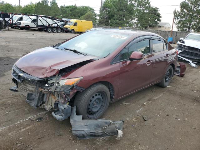 HONDA CIVIC EXL 2012 con VIN 19XFB2F91CE050634 - Foto de la subasta