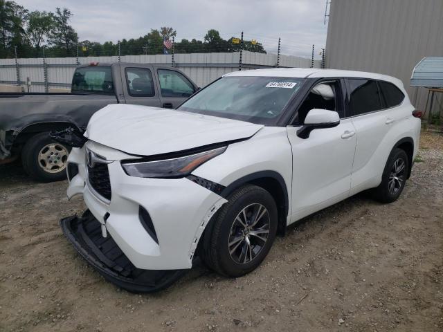 Photo 1 from auction – 2022 TOYOTA HIGHLANDER with VIN 5TDCZRBH1NS216485