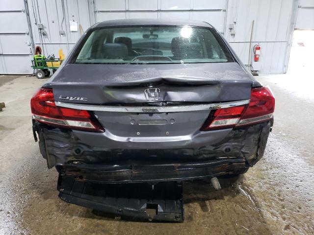 Photo 6 from auction – 2014 HONDA CIVIC LX with VIN 2HGFB2F53EH551000