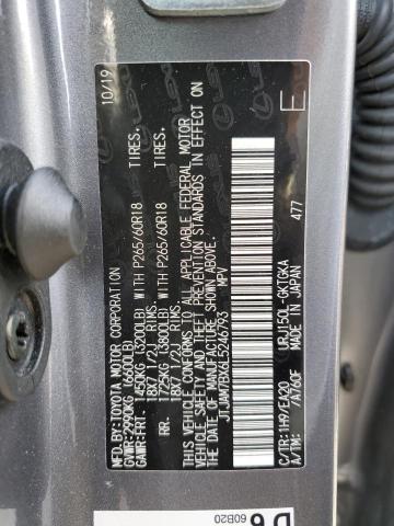 Photo 14 from auction – 2020 LEXUS GX 460 PRE with VIN JTJAM7BX6L5246793