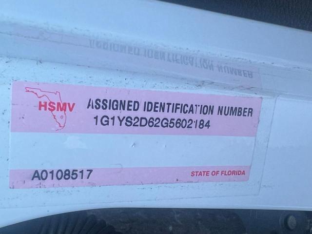 Photo 10 from auction – 2016 CHEVROLET CORVETTE Z with VIN 1G1YS2D62G5602184