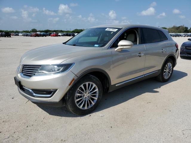 LINCOLN MKX SELECT 2017 with VIN 2LMPJ8KR4HBL10037 - Photo from auction