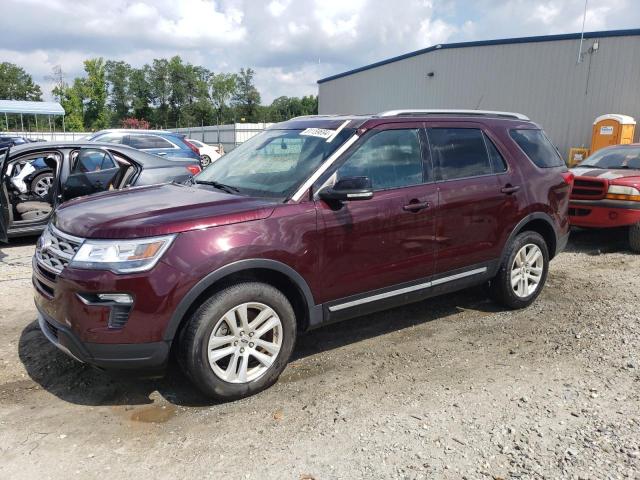 FORD EXPLORER X 2018 with VIN 1FM5K8D83JGA41337 - Photo from auction