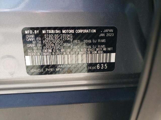 Photo 14 from auction – 2023 MITSUBISHI OUTLANDER with VIN JA4J3VA82PZ026127