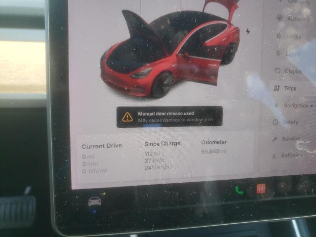 Photo 9 from auction – 2018 TESLA MODEL 3 with VIN 5YJ3E1EB0JF064296