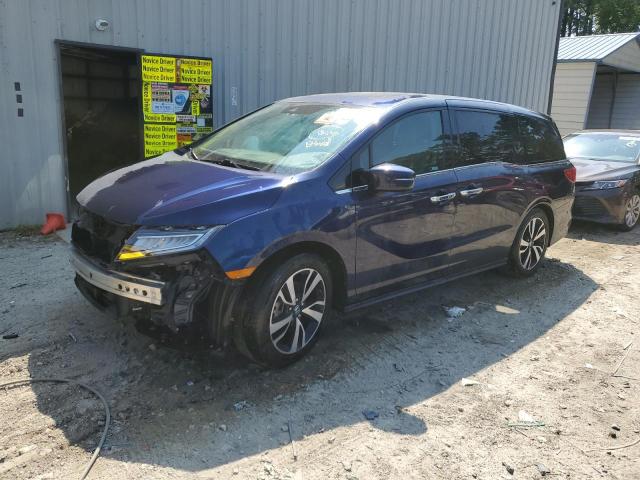 HONDA ODYSSEY EL 2018 with VIN 5FNRL6H96JB063109 - Photo from auction
