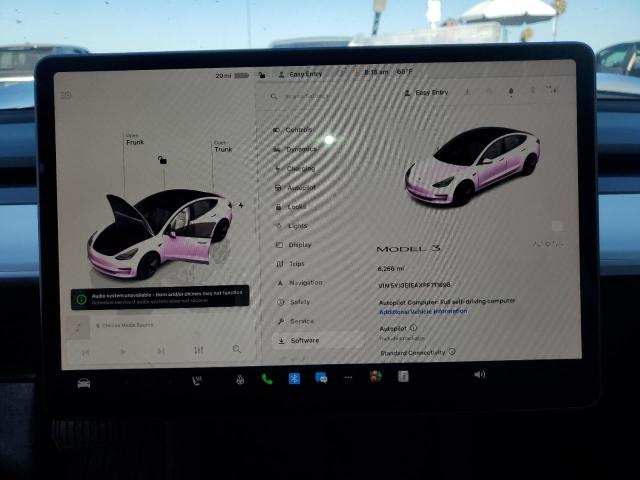 Photo 9 from auction – 2023 TESLA MODEL 3 with VIN 5YJ3E1EAXPF711898