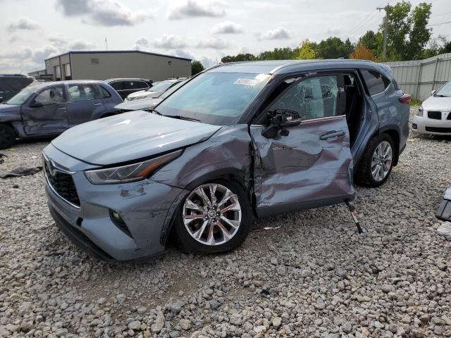 TOYOTA HIGHLANDER 2021 with VIN 5TDXBRCH2MS033342 - Photo from auction