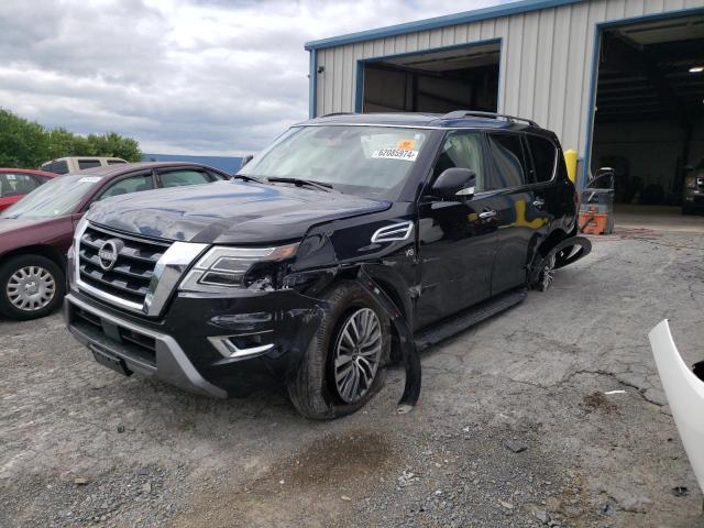 NISSAN ARMADA SL 2021 with VIN JN8AY2BBXM9790193 - Photo from auction