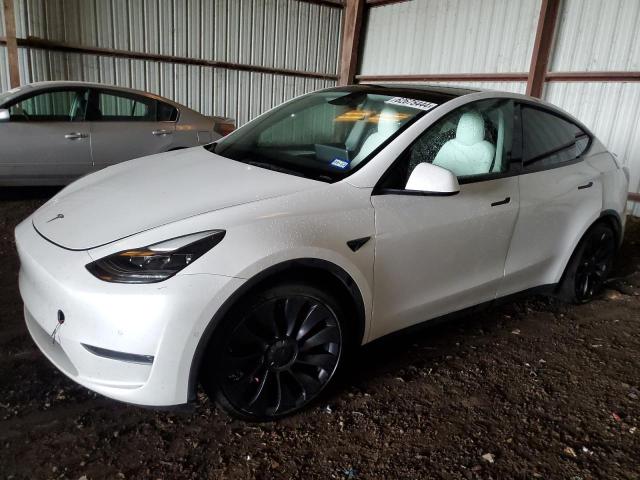 TESLA MODEL Y 2022 with VIN 7SAYGDEF9NF539165 - Photo from auction