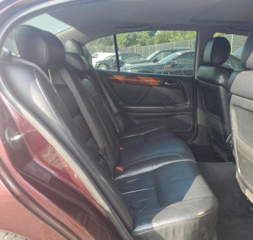 Photo 10 from auction – 2001 LEXUS GS 300 with VIN JT8BD69S310134506
