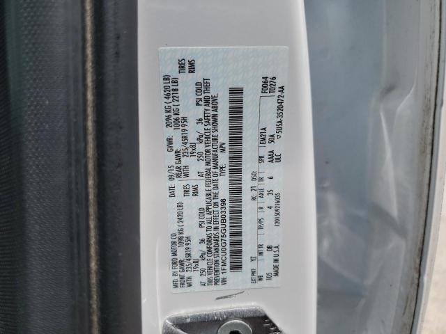 Photo 14 from auction – 2016 FORD ESCAPE SE with VIN 1FMCU0G75GUB03398