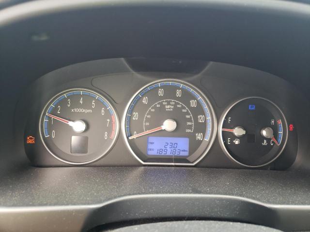 Photo 9 from auction – 2008 HYUNDAI SANTA FE G with VIN 5NMSG73D18H150108