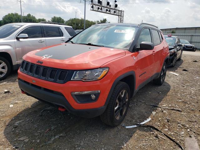 JEEP COMPASS TR 2018 with VIN 3C4NJDDBXJT130488 - Photo from auction