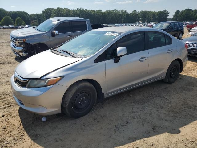 HONDA CIVIC LX 2012 with VIN 2HGFB2F56CH323988 - Photo from auction